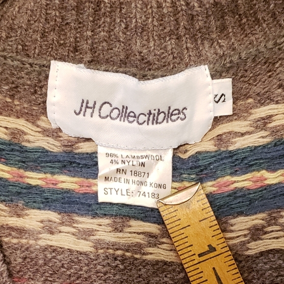 VTG Lambswool Sweater Vest - Picture 4 of 6